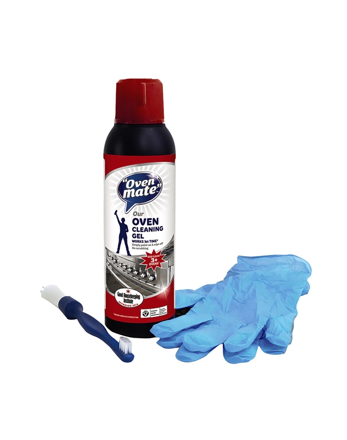 Oven Mate Cleaning Gel 500ml & Cleaning Kit