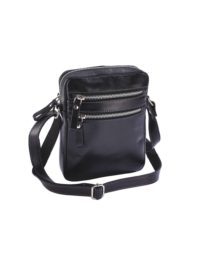 Slimline Leather Cross Body Travel Bag
