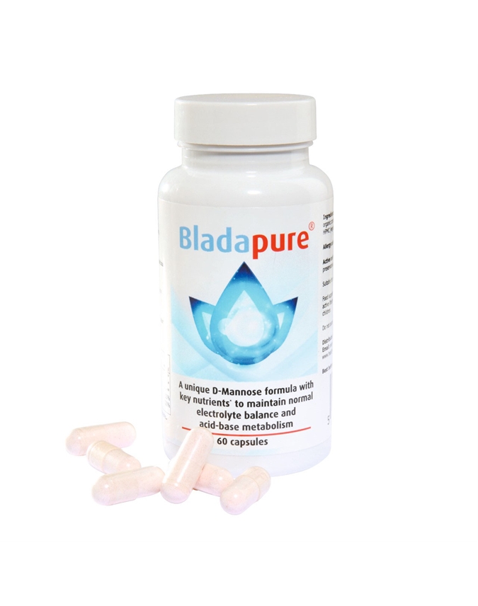 Bladapure D-Mannose Bladder Infection Food Supplement - 60 Capsules