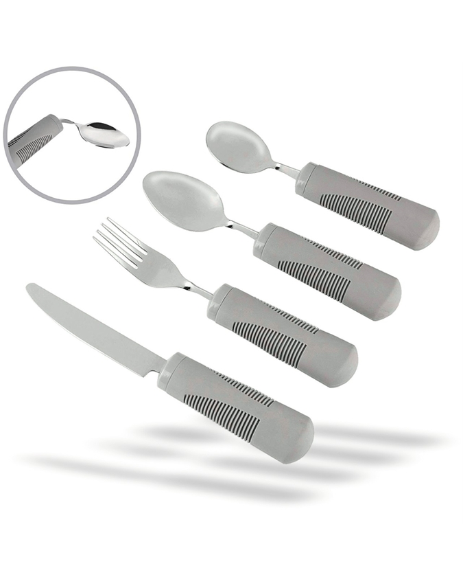 Weighted Bendable 4 Piece Cutlery Set