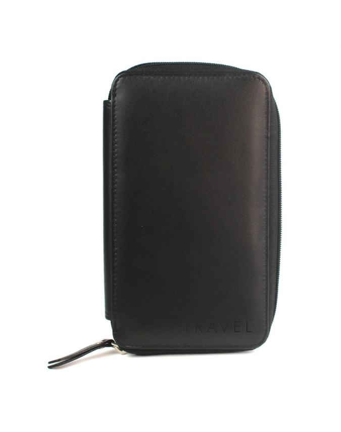 Leather RFID Travel Wallet