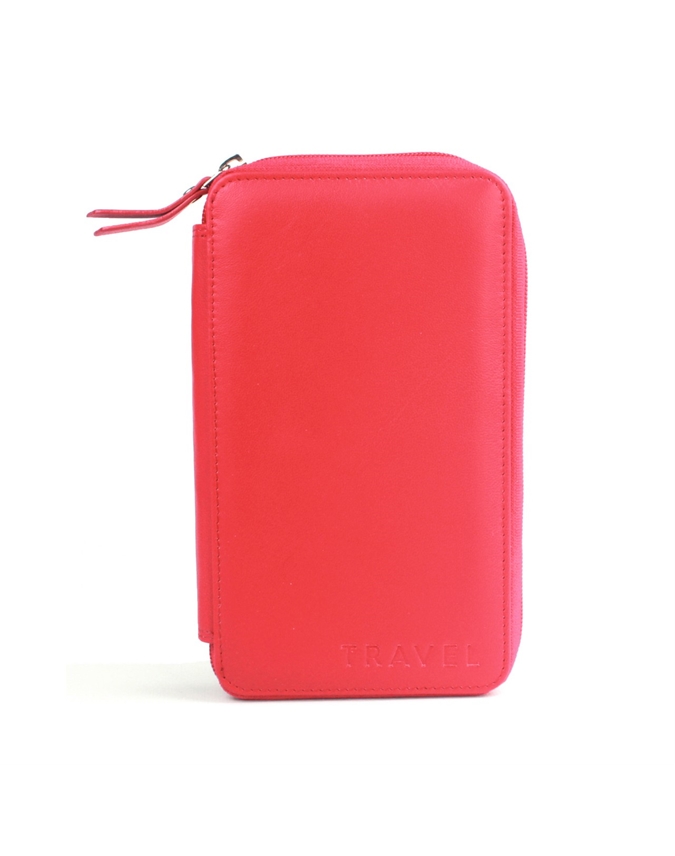 Leather RFID Travel Wallet