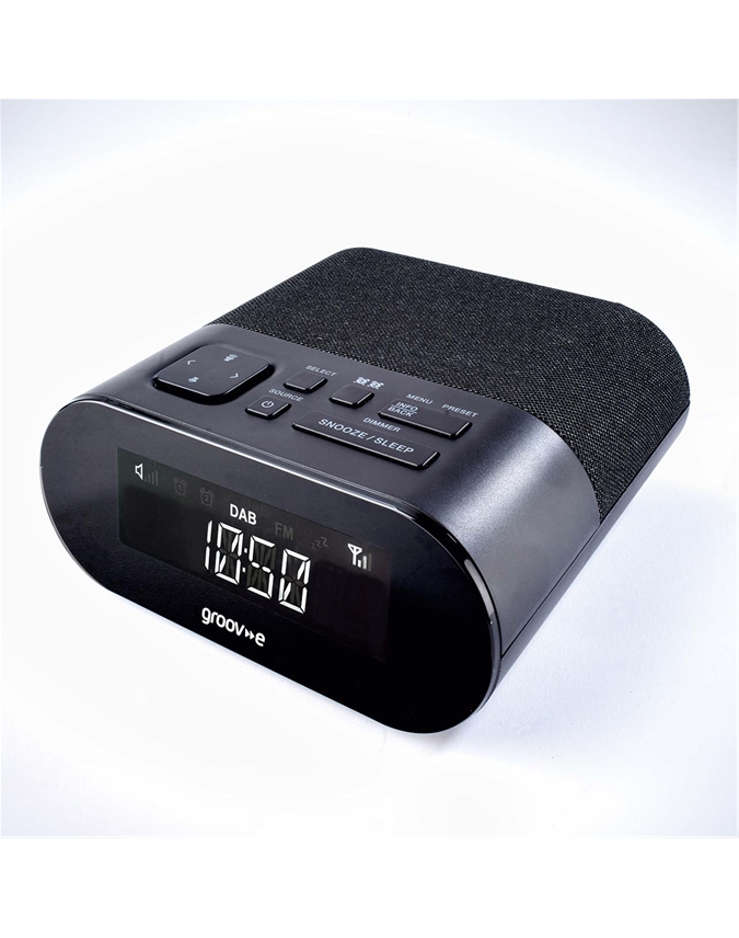 DAB/DAB+ Clock Radio with USB Charging