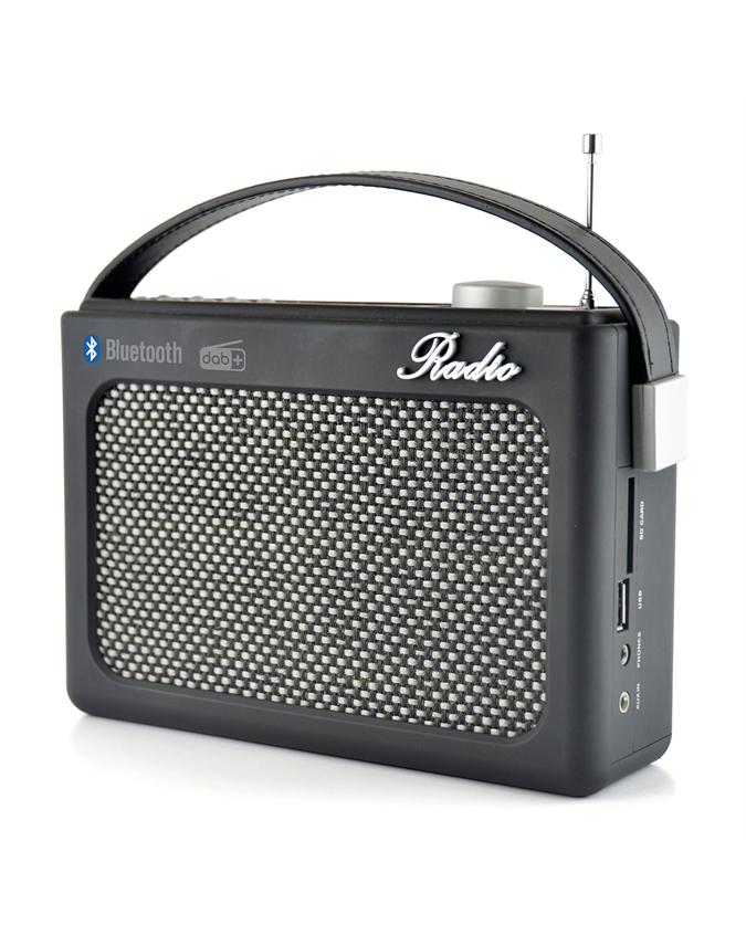 Lloytron Portable Stereo Radio with Bluetooth