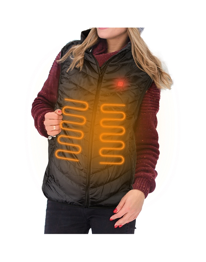 Rechargeable Heated Gilet with USB Powerbank