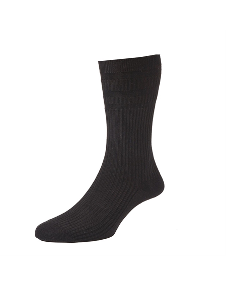 Extra-Wide Softop Socks - Cotton Rich