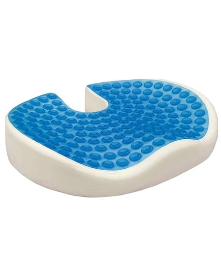 Coccyx Cut-Out Cooling Gel Support Cushion
