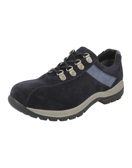 Extra-Wide Unisex Suede Walking Shoes