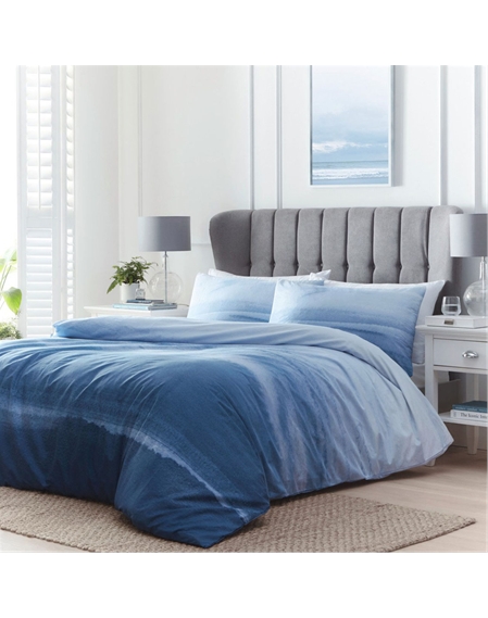 Blue Horizon Tide Duvet Set
