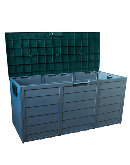 Wooden Panel Effect Outdoor Storage Box