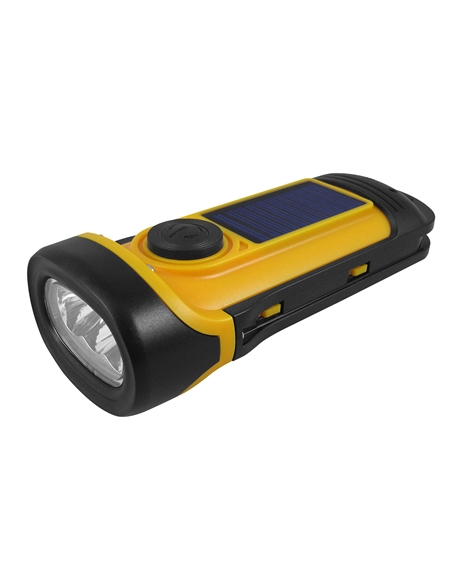 Wind up Torch with Solar Panel