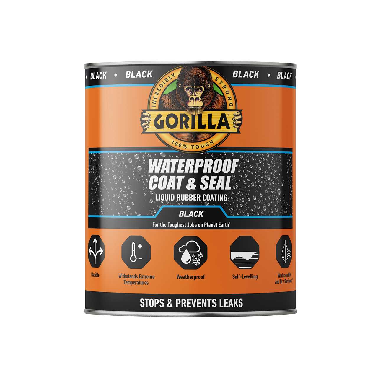 Gorilla Black Waterproof Coat & Seal