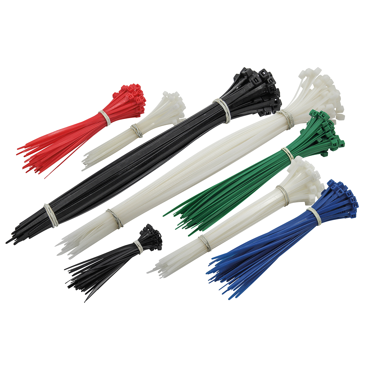 Cable Ties, Mixed - 400