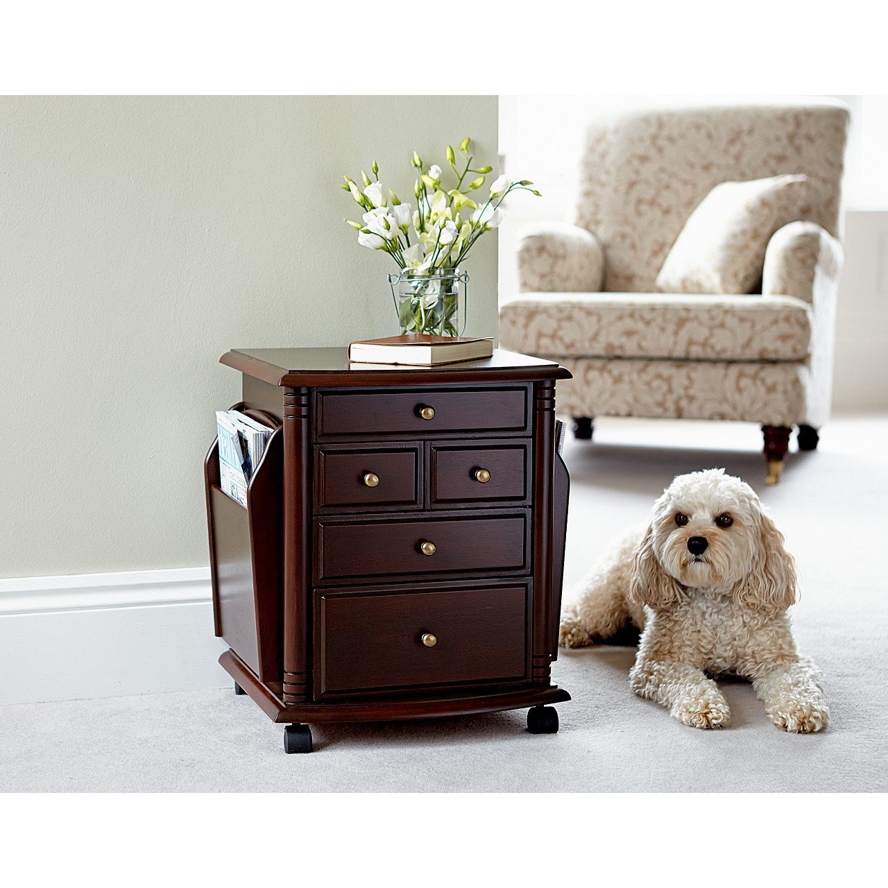 Magazine Storage Table