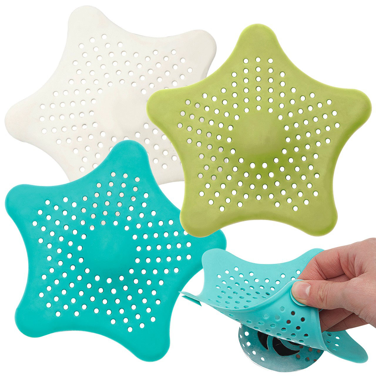 Drain Cover Stars - Set of 3