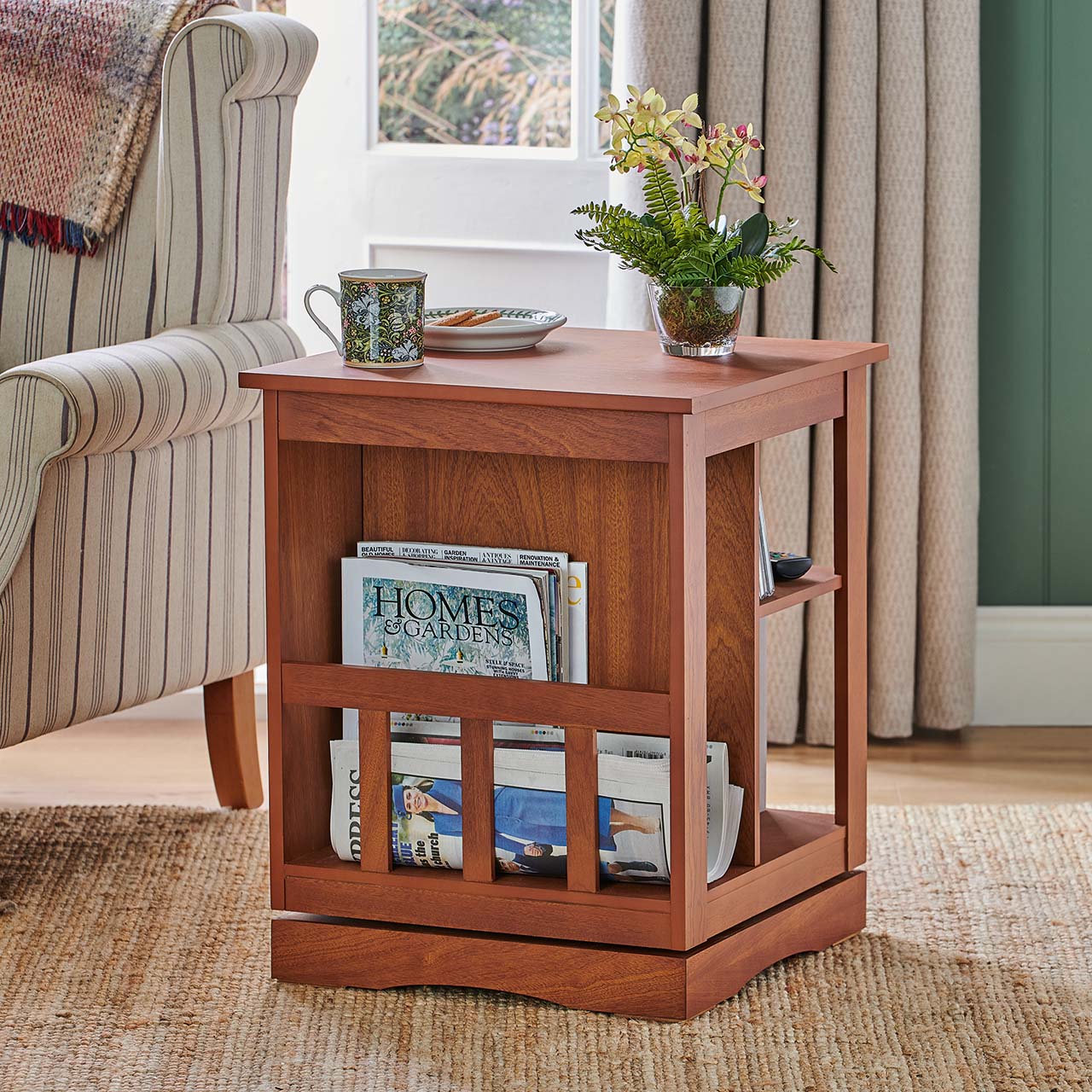 Winchcombe® Rotating 4-in-1 Storage Table
