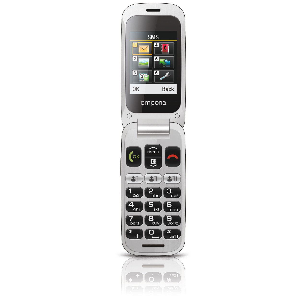 Emporia Easy to Use Clamshell Mobile Phone