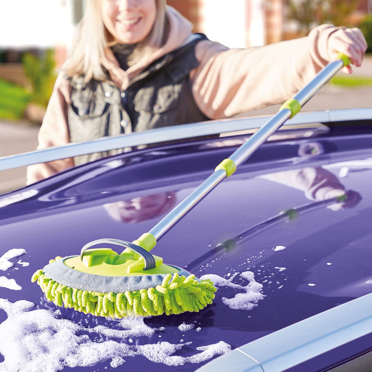 2-in-1 Telescopic Car Washing Mop