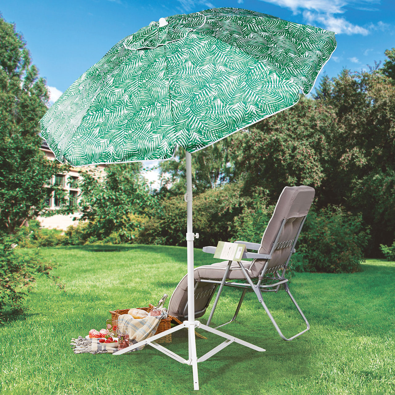 Portable Parasol with Stand
