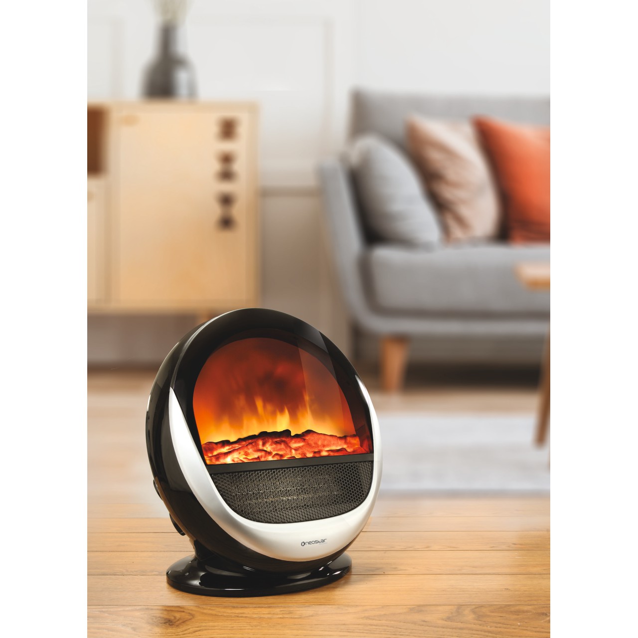 Neostar® Portable Ceramic Flame-effect Heater