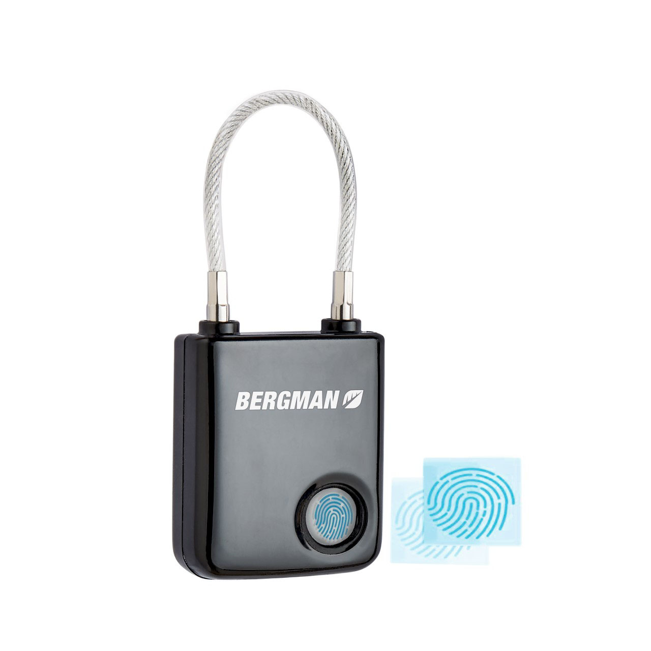 Bergman® Fingerprint Operated Security Padlock