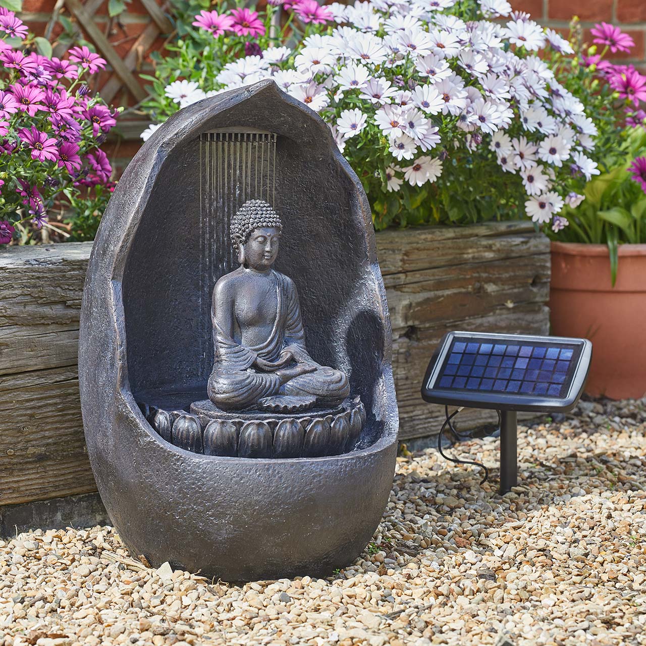 Hybrid Powered Zen Buddha