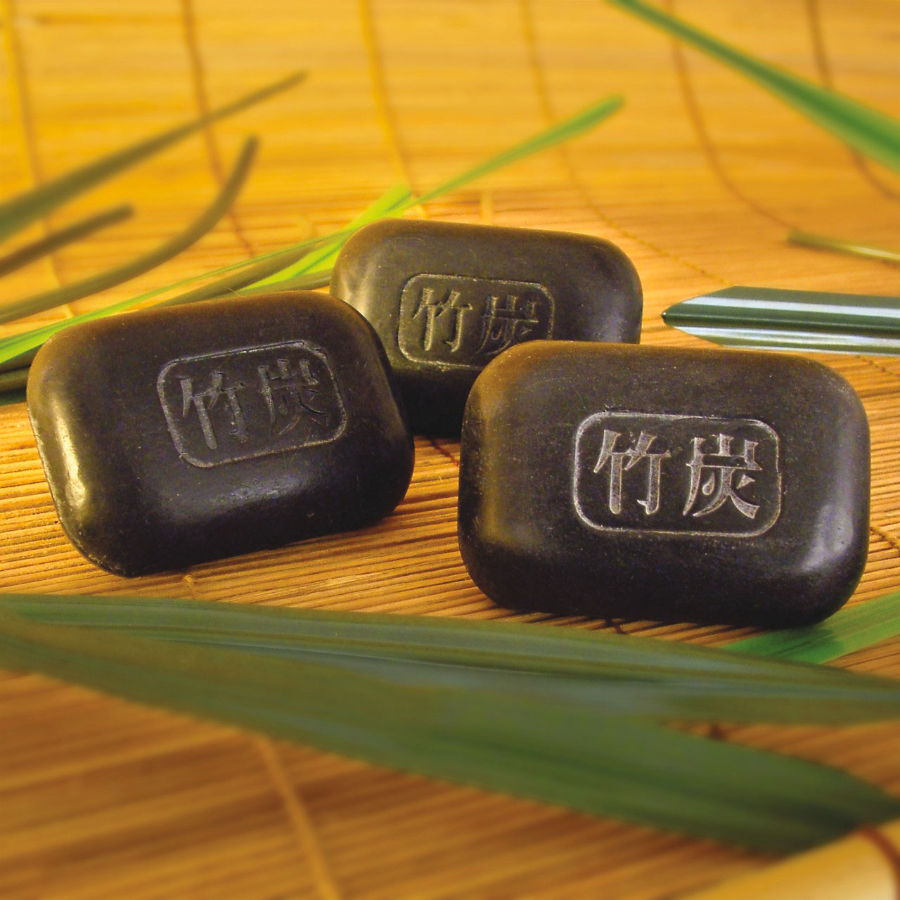 Bamboo Charcoal Soap - Pack of 3