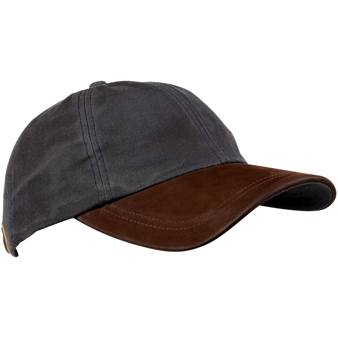 Leather Peak Wax Hat