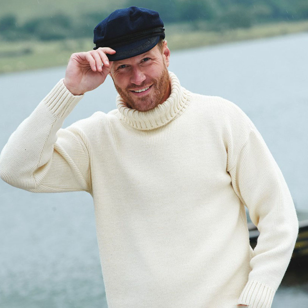 Merino Wool English-Made Traditional Submariner Sweater
