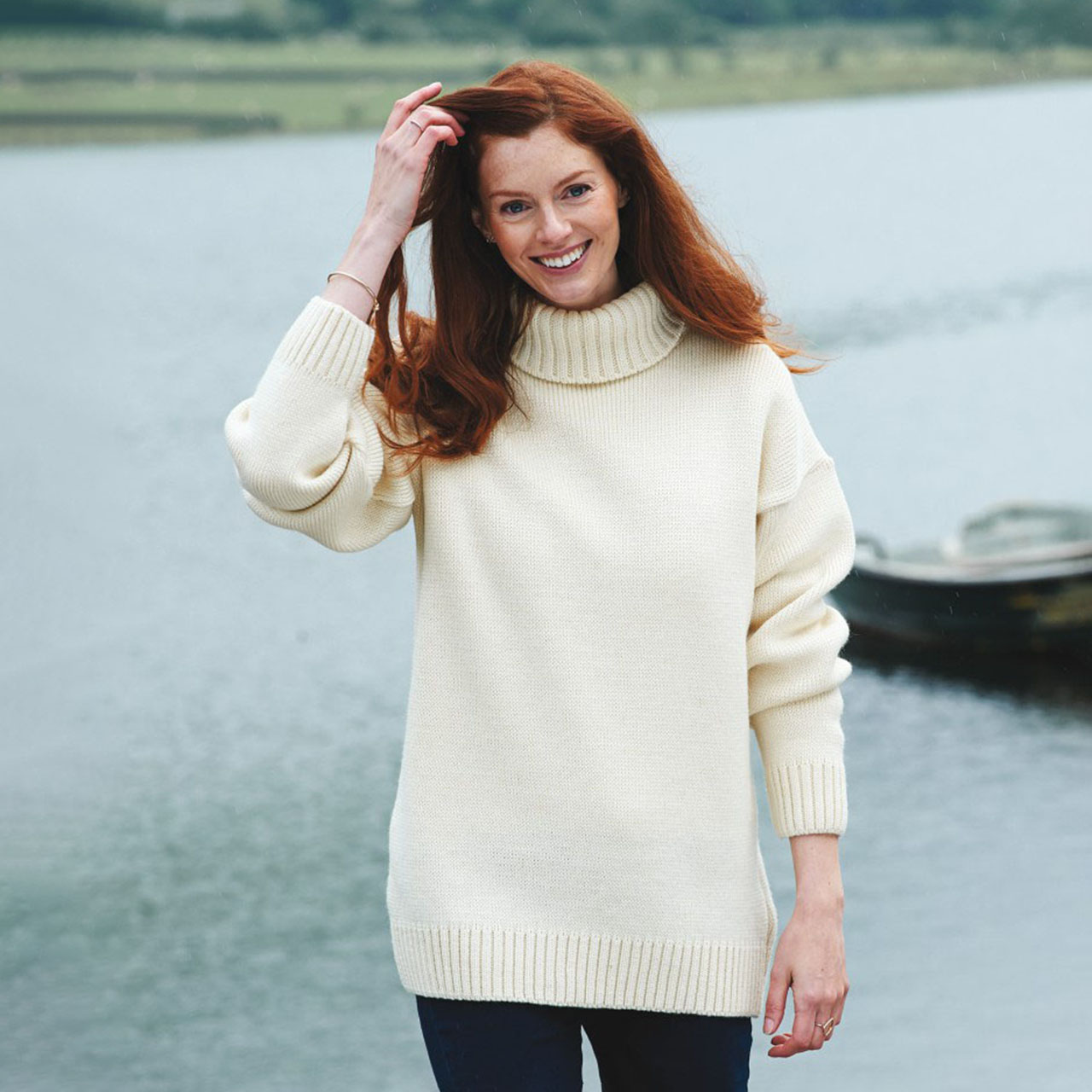 Merino Wool English-Made Traditional Submariner Sweater