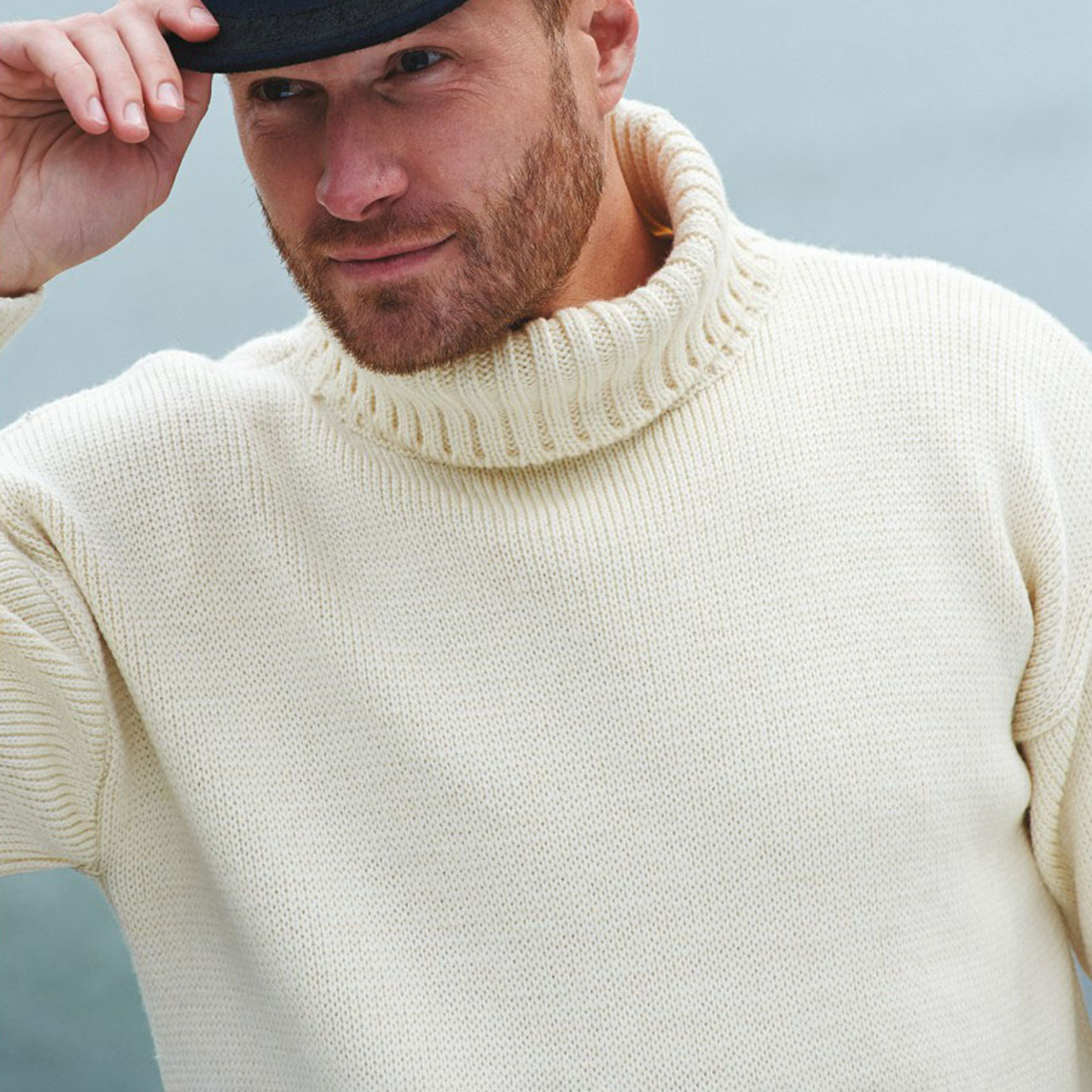 Merino Wool English-Made Traditional Submariner Sweater