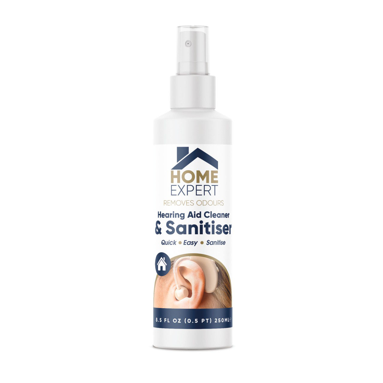 Hearing Aid Cleaner and Sanitiser - 250ml
