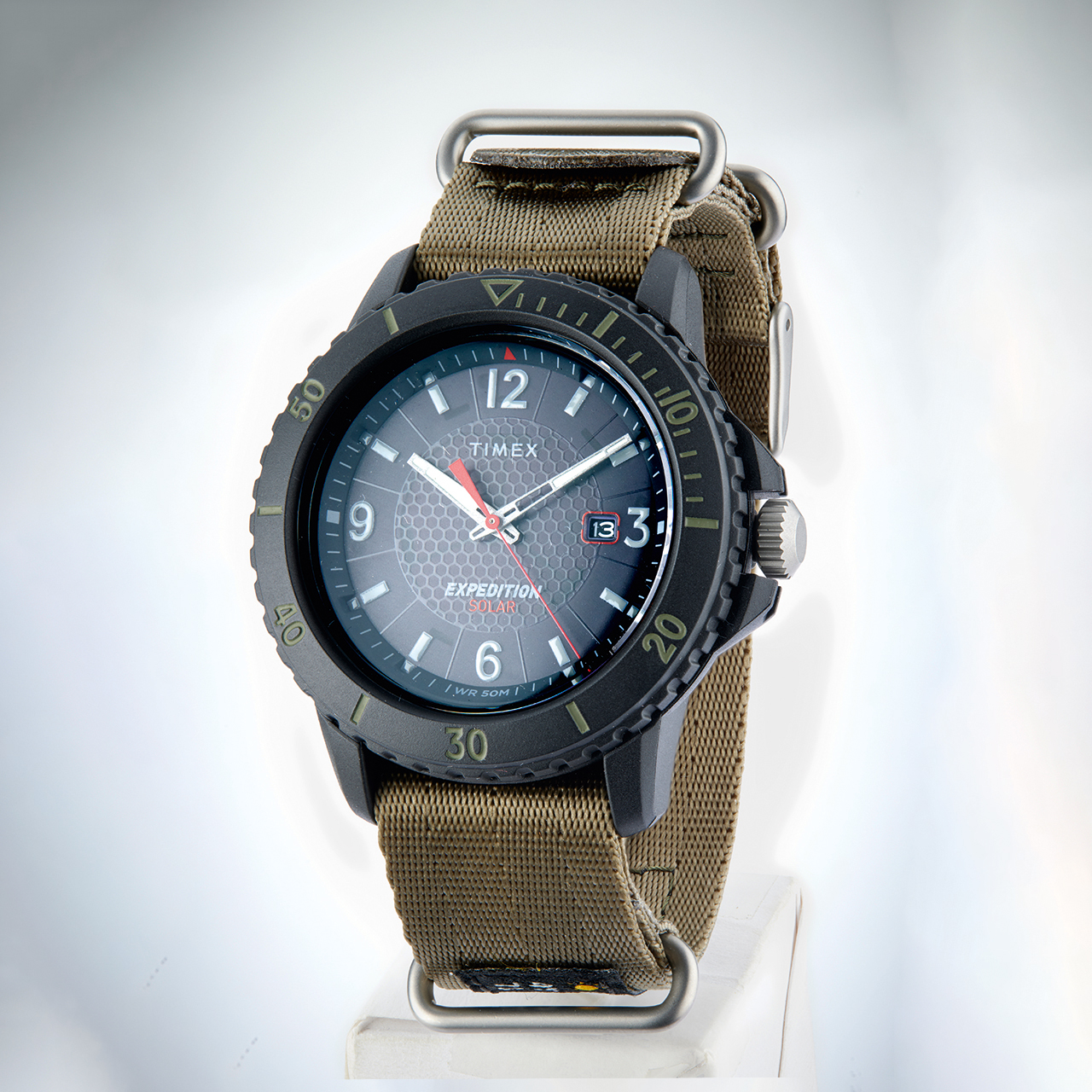 Timex Men's Expedition Watch with Brown LeatherBand - QVC.com