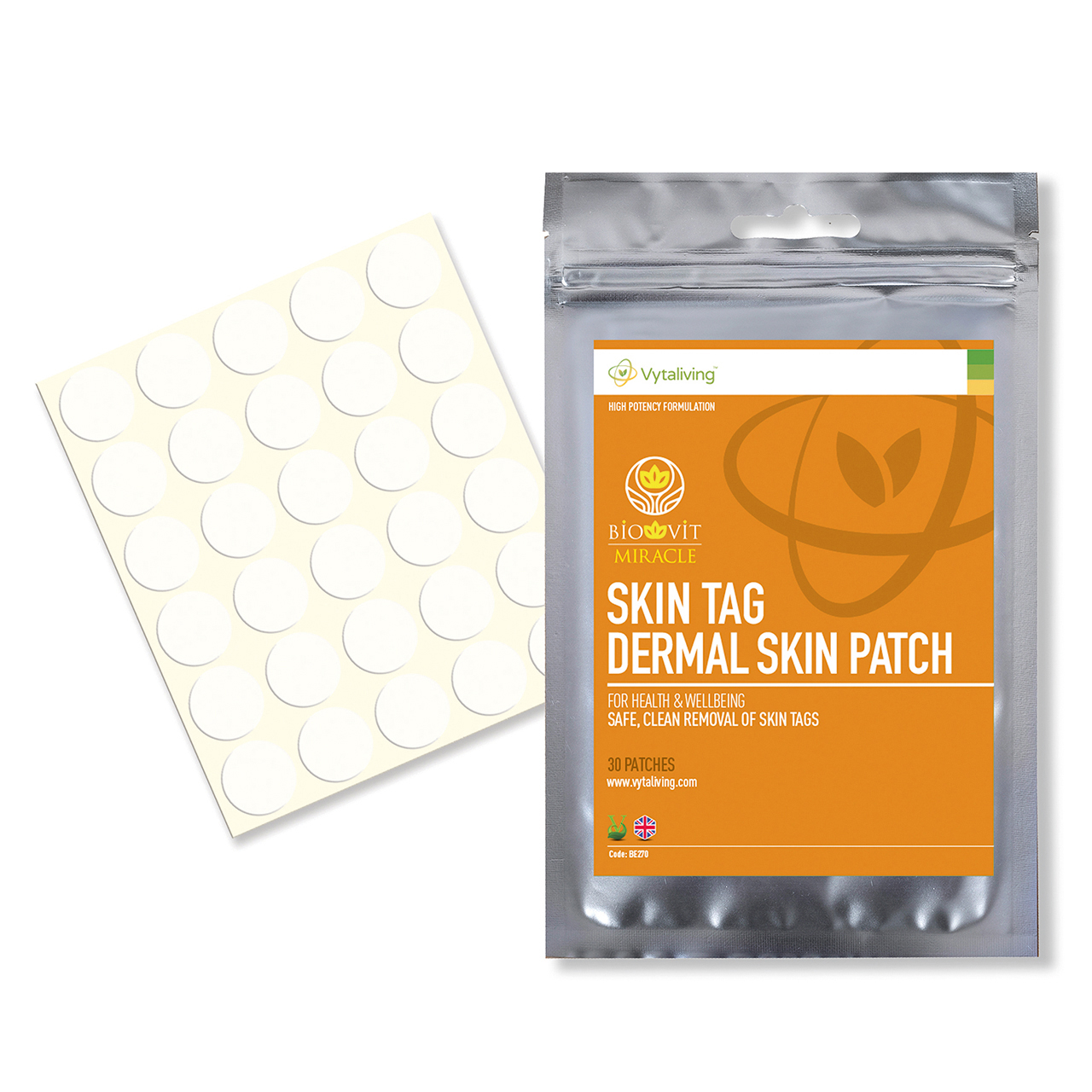 Vytaliving Skin Tag Patches - Pack of 30