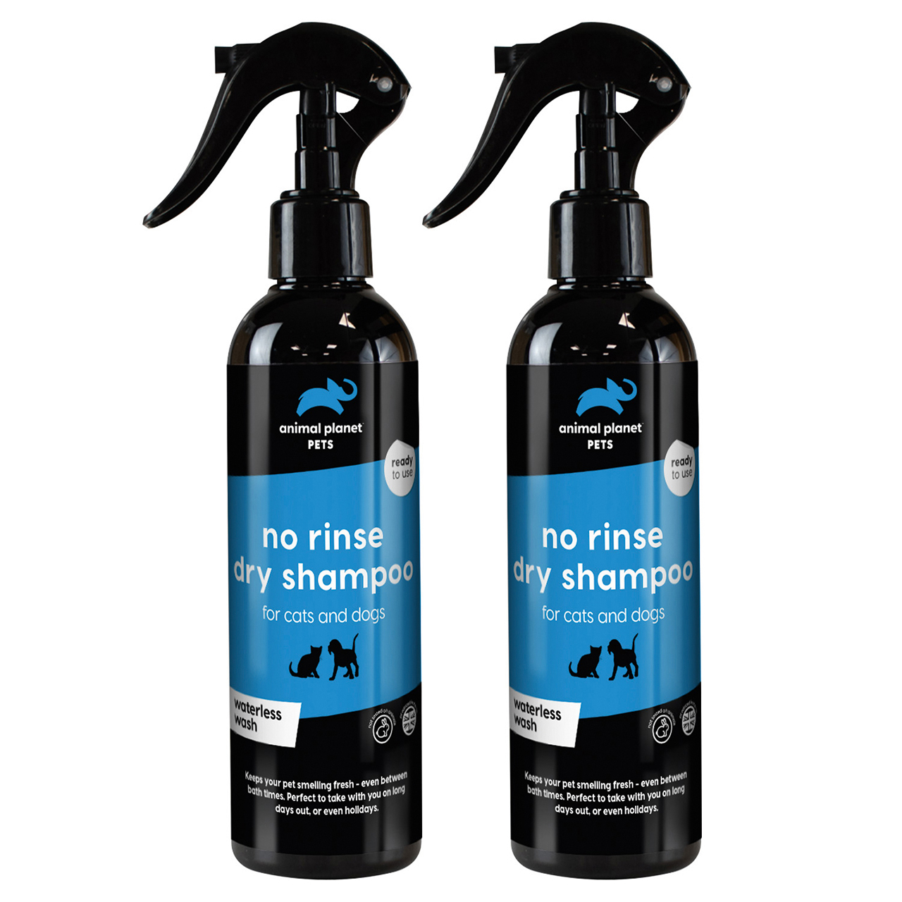 No Rinse Dry Shampoo for Pets