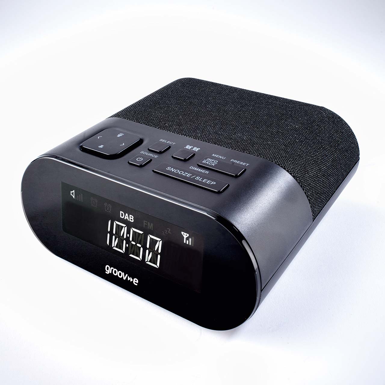 DAB/DAB+ Clock Radio with USB Charging