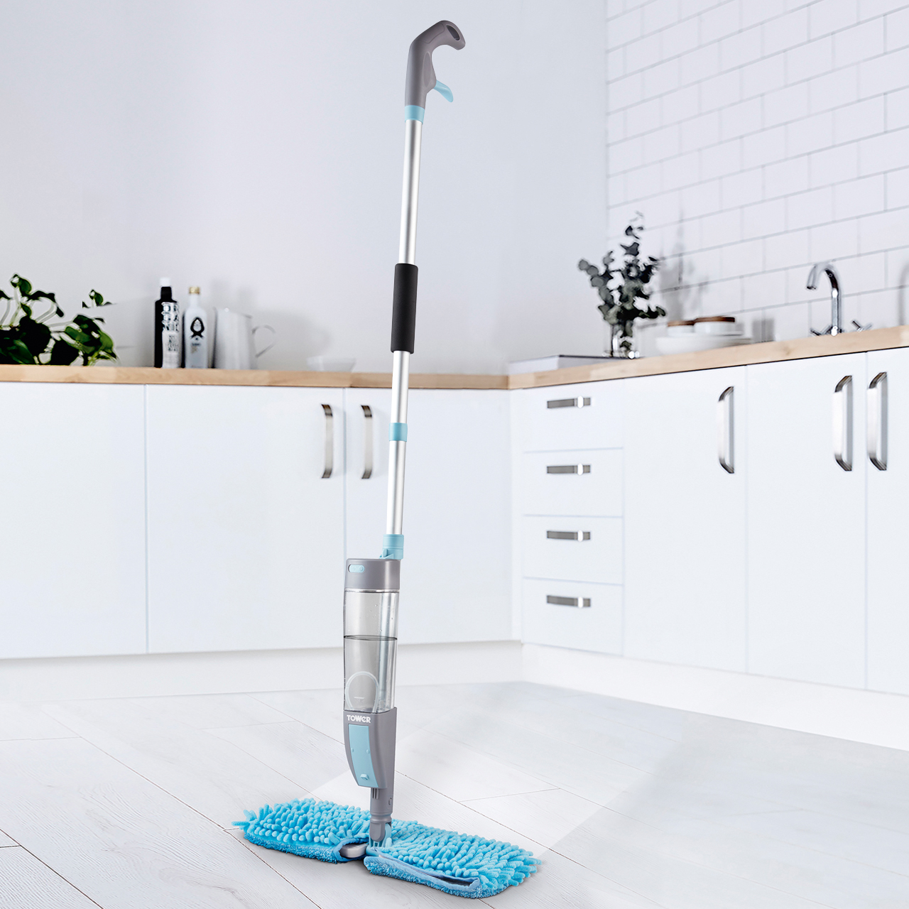 Anti-Bac Spray Bottle and Mop