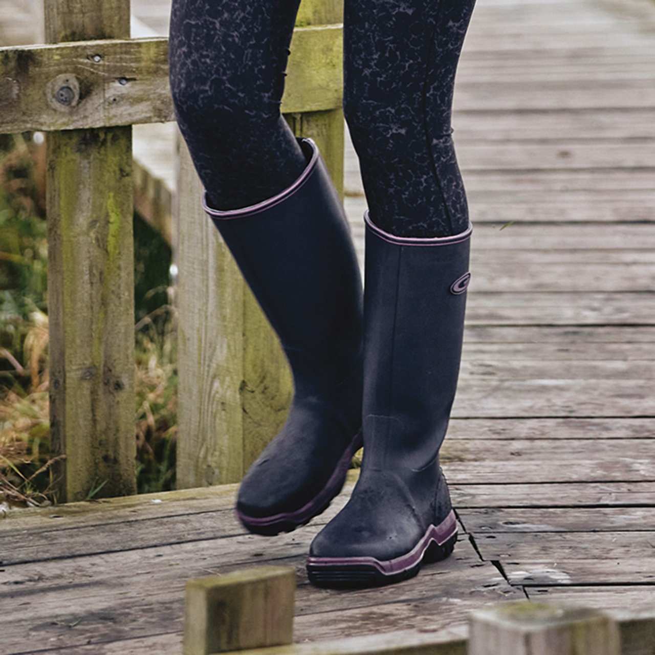 Stretch Panel Wellingtons