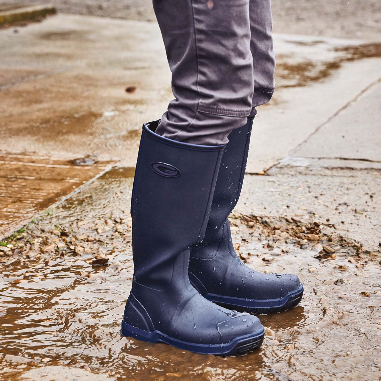 Stretch Panel Wellingtons