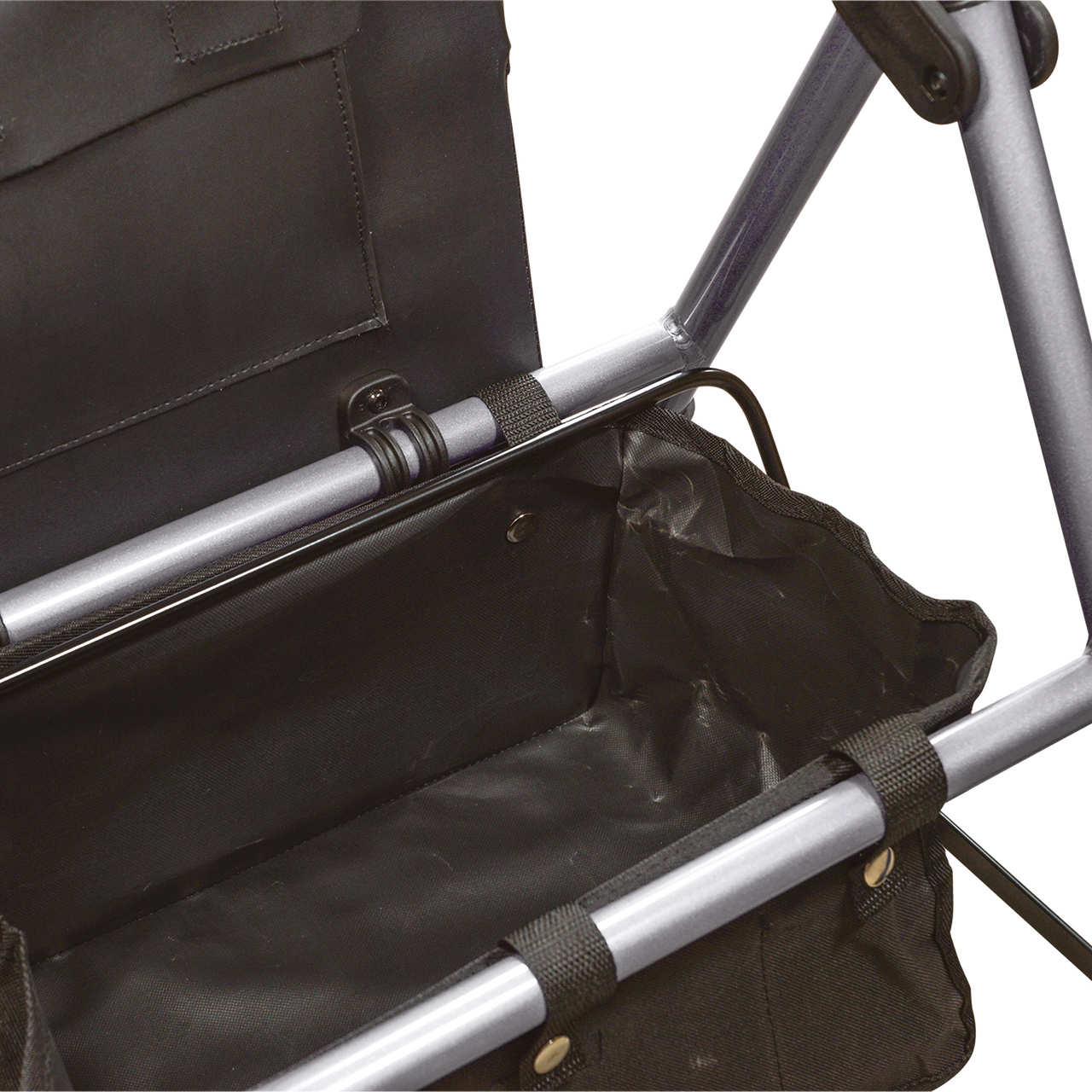 Four-Wheeled Rollator with Bag