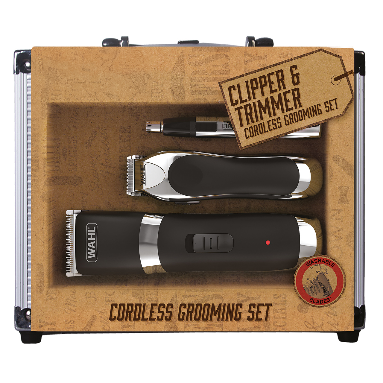 Wahl® Cordless Clipper and Trimmer Set