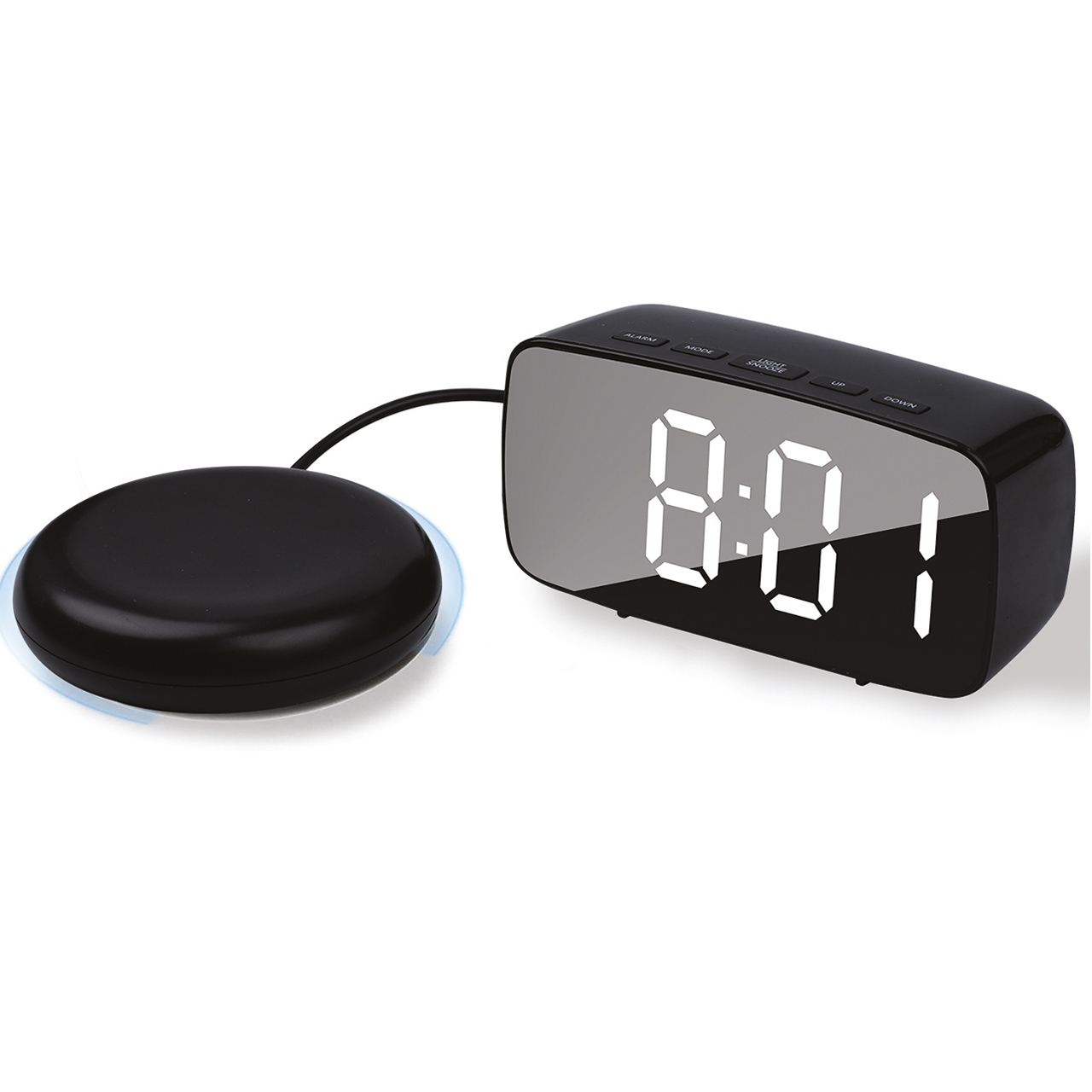 Large Number Vibrating Alarm Clock