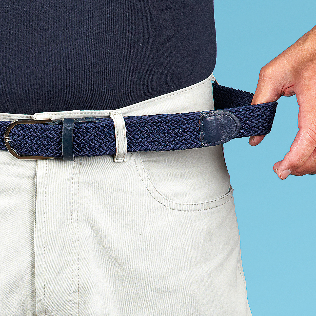 Mens Stretch Belts - Pack of 4