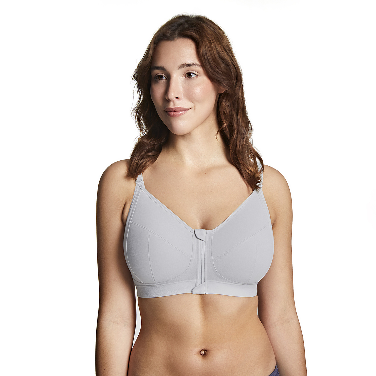34F, Front Fastening Bra with Pockets