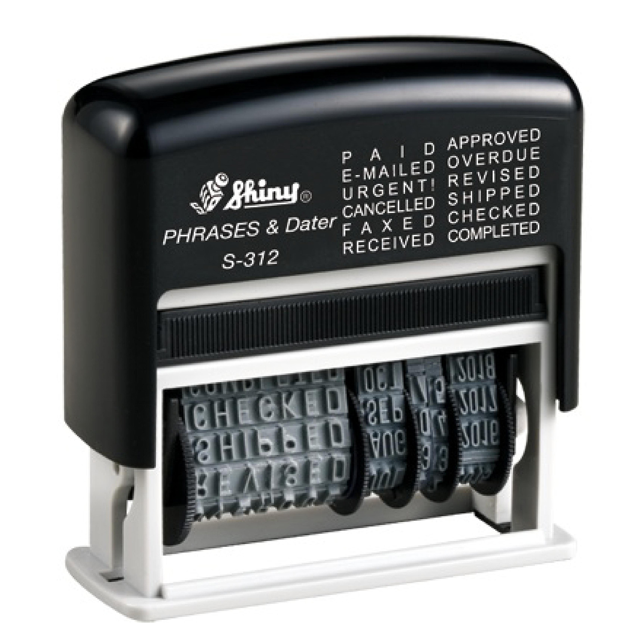 Self-Inking Date Stamp with Status Messages