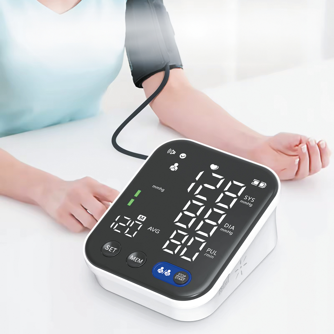 Talking Blood Pressure Monitor and Thermometer