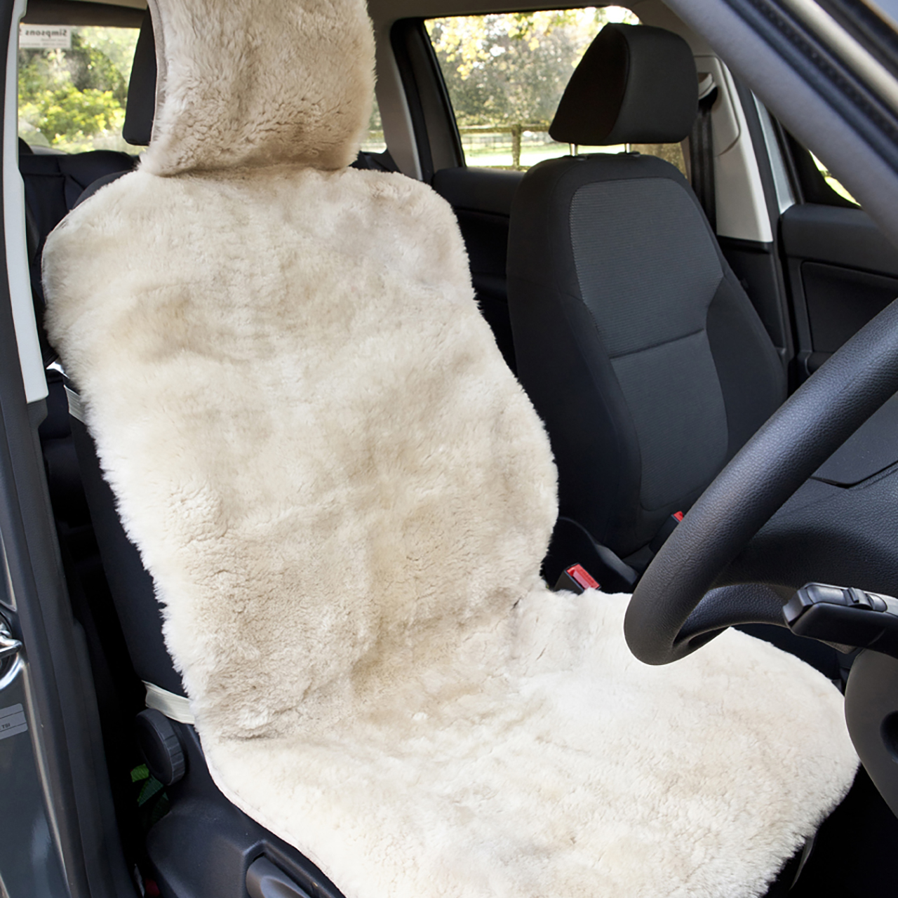 Sheepskin Car Seat Cover