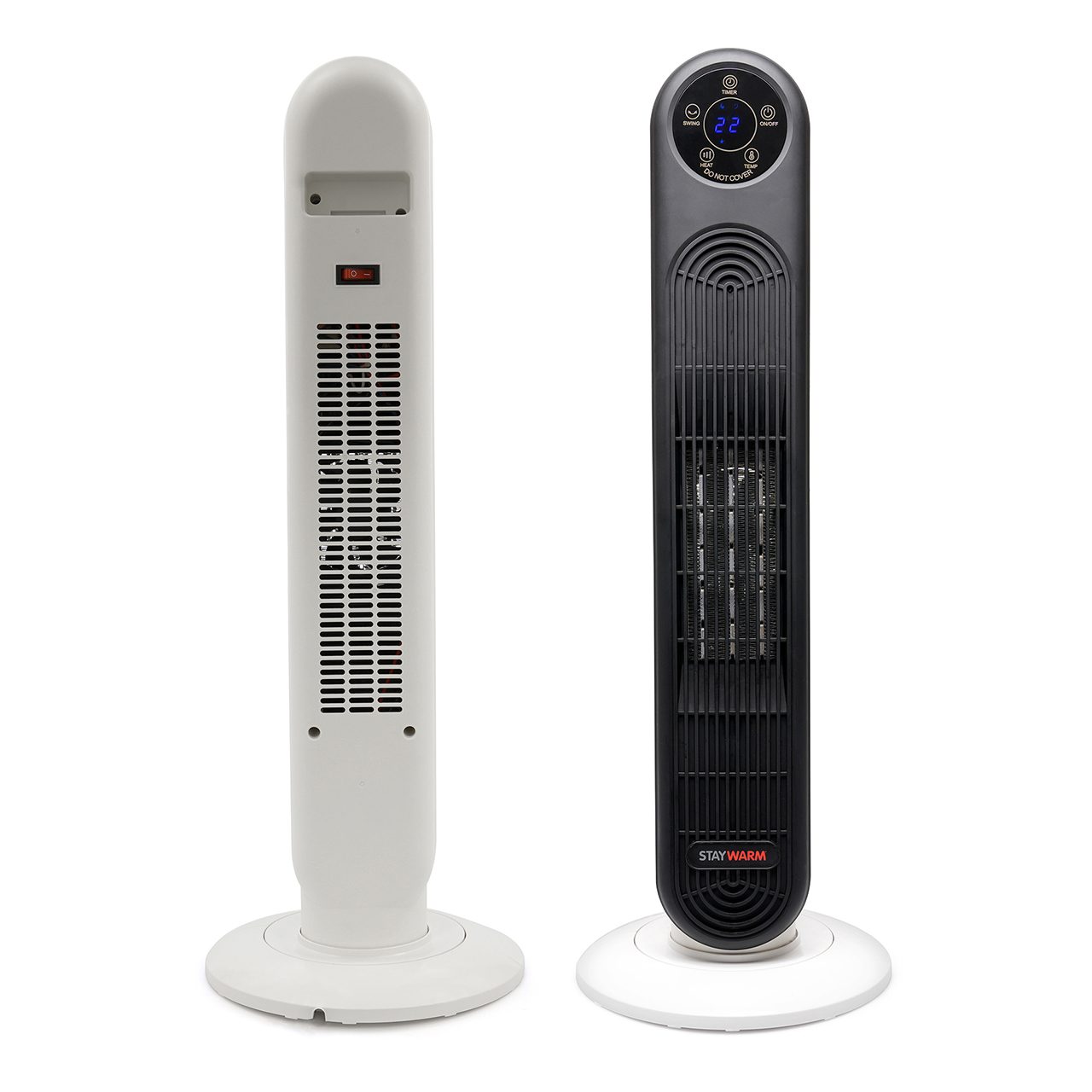 Ceramic Tower Heater with Remote Control