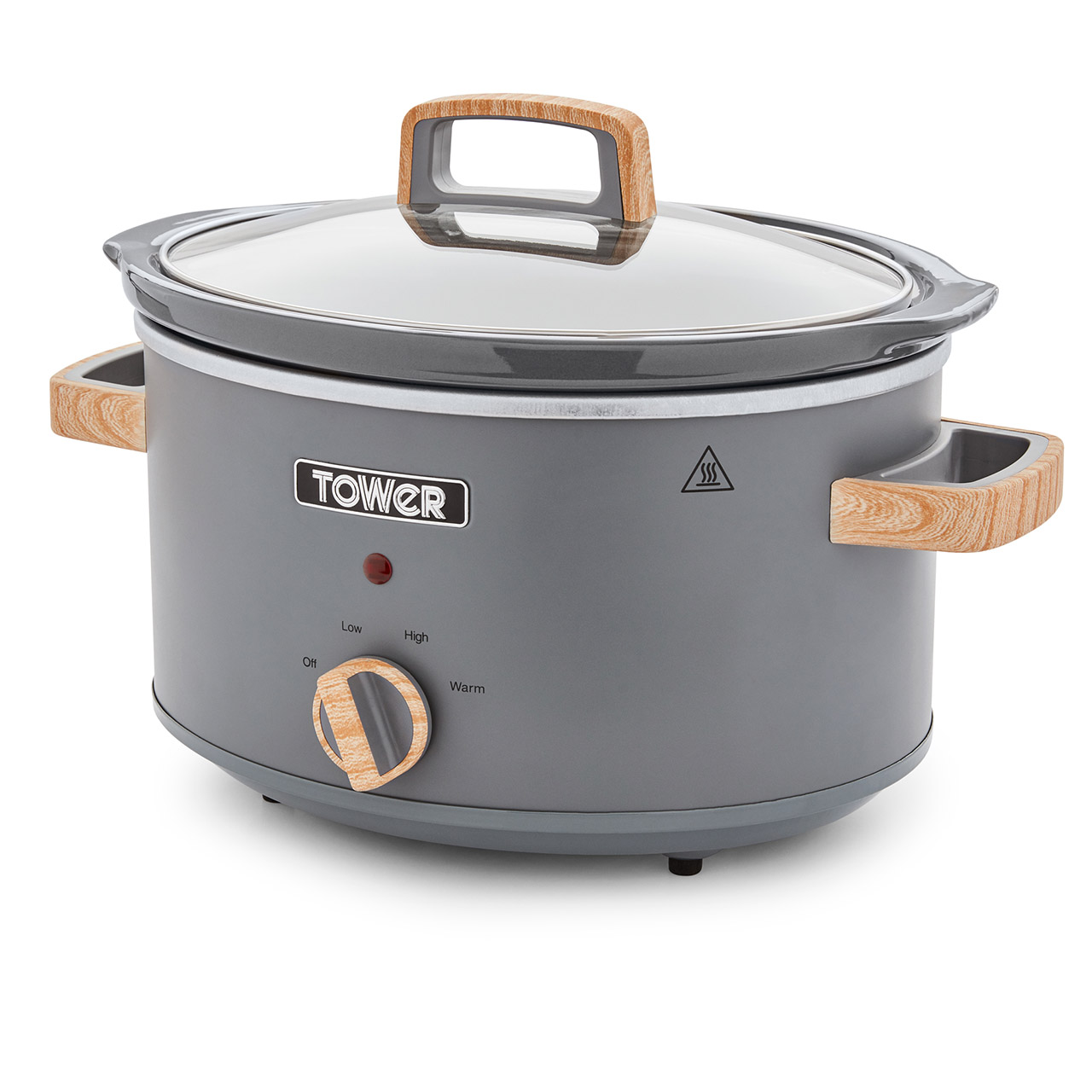 Stainless Steel 3.5L Scandi Slow Cooker