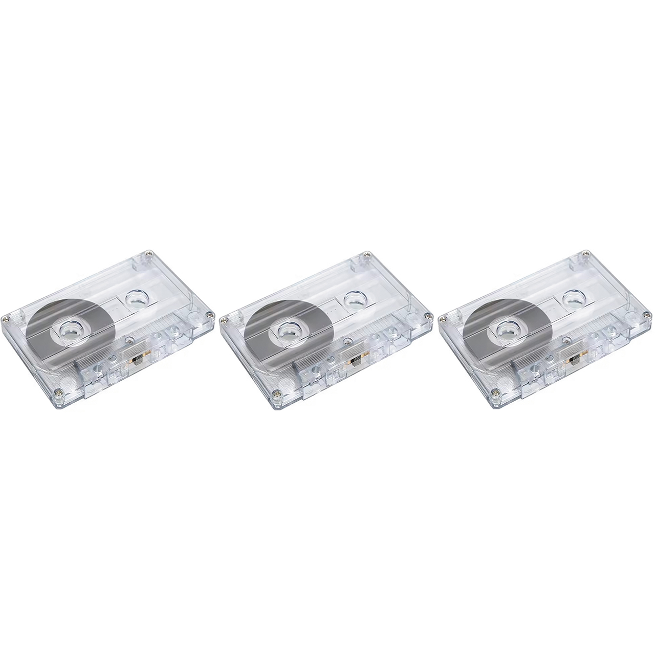 Cassette Tapes, Pack of 3